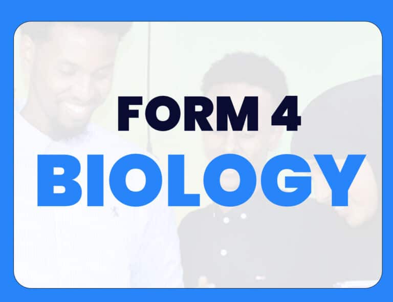 BIOLOGY F4