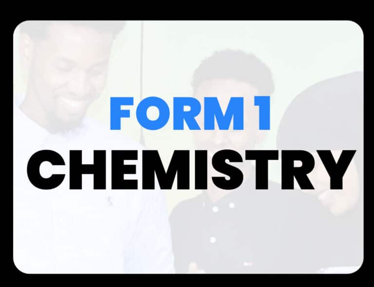 CHEMISTRY F1